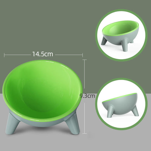 Cat Dog Bowl With Stand Pet Feeding Food Bowls Dogs Bunny Rabbit Nordic Color Feeder